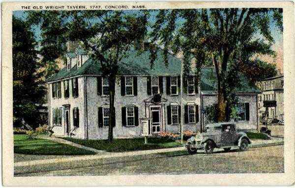 The Old Wright Tavern 1747 Concord Massachusetts