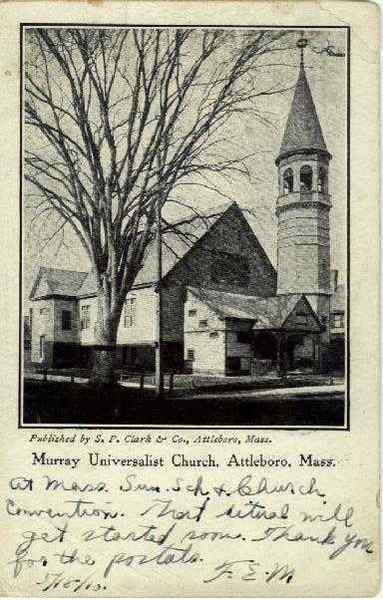 Murray Universalist Church Attleboro Massachusetts