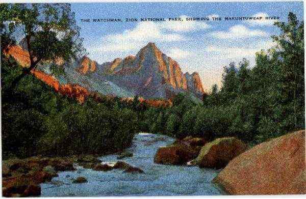 The Watchman Zion National Park Utah