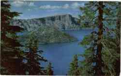 Crater Lake Postcard