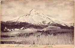 Mount Hood Shasta Route Postcard