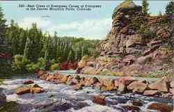 Bear Creek at Evergreen Corner Postcard