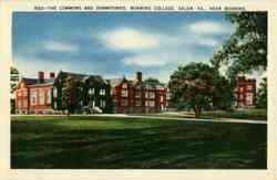 The Commons and Dormitories Roanoke College Postcard