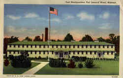 Post Headquarters Postcard