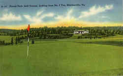 Forest Park Golf Course Postcard