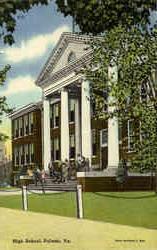 Pulaski High School Postcard