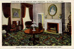 Stephen Collins Foster Home Postcard
