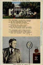 Birthplace of Will Rogers Postcard