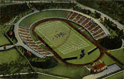 Bowman Gray Memorial Stadium Postcard