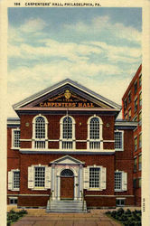 Carpenters' Hall, Philadelphia Postcard