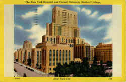 The New York Hospital and Cornell University Medical College Postcard