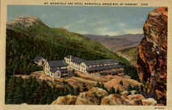 Mt. Mansfield and Hotel Mansfield, Green Mts of Vermont Postcard