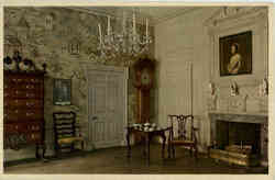 American Wing from Powel House Postcard