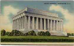 Lincoln Memorial Washington, DC Washington DC Postcard Postcard