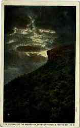 The Old Man of the Mountain Postcard