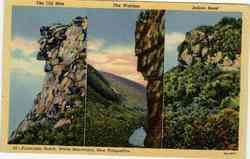 The Old Man The Watcher Indian Head Franconia Notch, NH Postcard Postcard