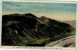 Mt Adams & Madison from Head of the Great Gulf White Mountains, NH Postcard Postcard