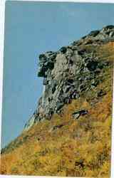The Old Man of The Mountain Postcard