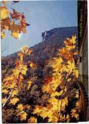 Old Man of The Mountains Postcard