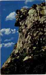 Old Man of the Mountains Postcard