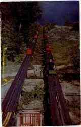 Upper Unit of Mt. Cranmore Skimobile Tramway Postcard
