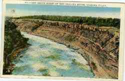 The Great Gorge of the Niagra River Postcard