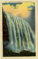 American Falls From Bellow Postcard