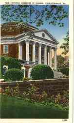 Rotunda University of Virginia Postcard