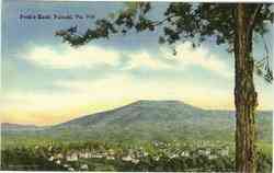 Peaks Knob Pulaski, VA Postcard Postcard