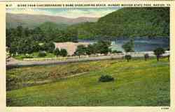 Scene from Concessionaire's Home Hungry Mother State Park Marion, VA Postcard 