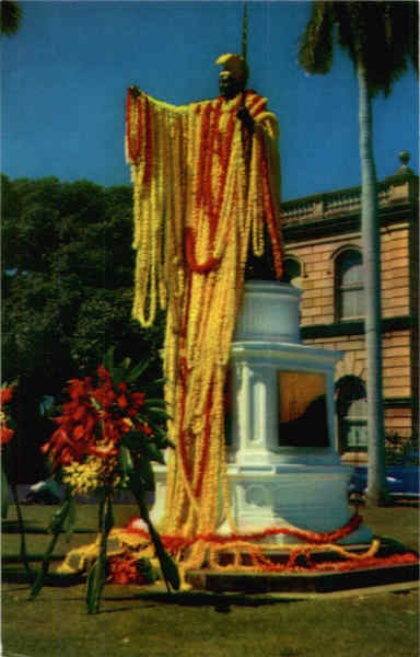 Kamehameha Statue Honolulu Hawaii