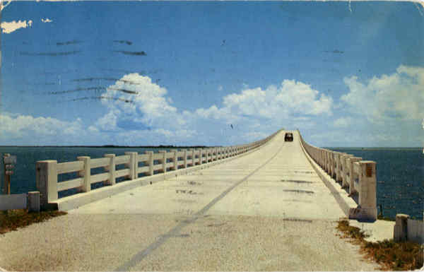 Overseas Highway to Key West Scenic Florida