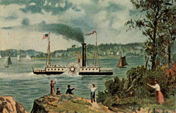 Robert Fulton's Clermont Albany New York