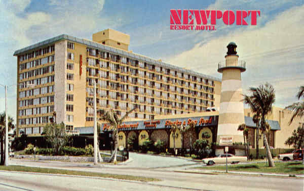 Newport Resort Motel, 167 Street Miami Beach Florida