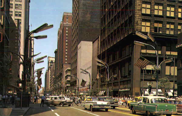 State Street Looking North Chicago Illinois