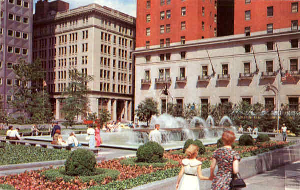 Mellon Square Pittsburgh Pennsylvania