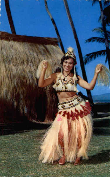Tahitian Dancer Dancing