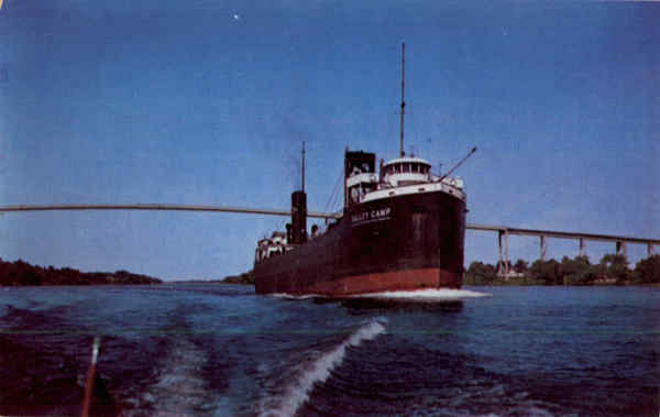 Thousand Islands International Bridge, Coal Ship Boats, Ships