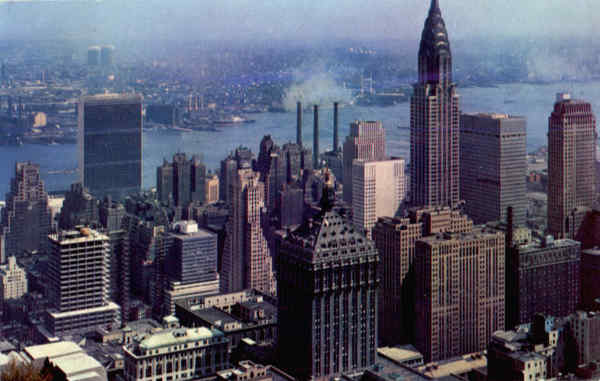 Looking Northeast from R. C. A. Building New York City