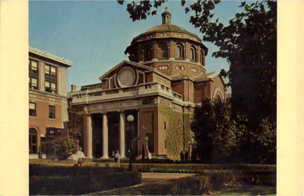 Columbia University, Morningside Heights New York City
