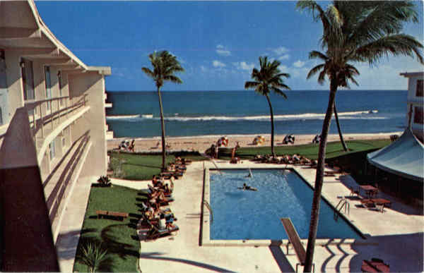 The Barefoot Mailman Hotel & Beach Club, 1061 Hillsboro Mile Pompano Beach Florida