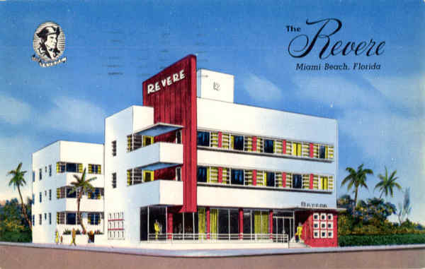 The Revere, On the Ocean at 11th St Miami Beach Florida