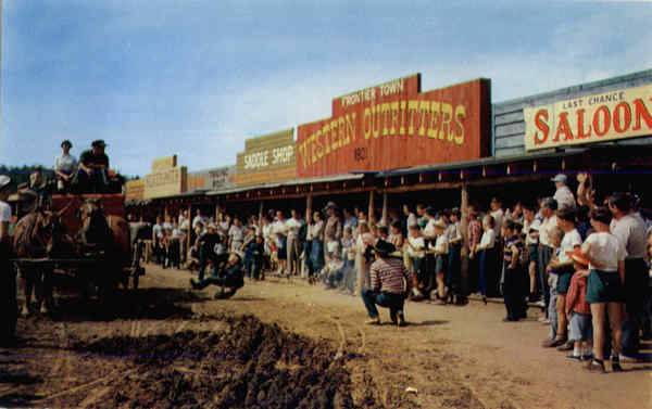 Frontier Town Inc, Route 9 Lake George and Lake Placid, NY