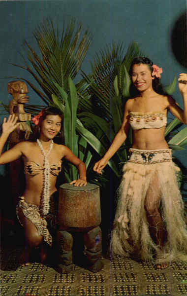 Tahitian Polynesian Dancers South Pacific