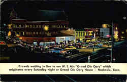 Grand Ole Opry House Nashville, TN Postcard Postcard