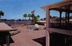 Casa Marina Motor Court, Bay Street Postcard