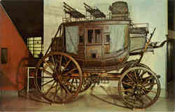 Concord Stagecoach Postcard