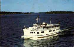 Ontario Northland Boat Lines North Bay, ON Canada Postcard Postcard