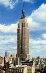 Empire State Building New York City, NY Postcard Postcard