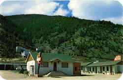 Peoriana Motel, U.S. Highway 6 & 40 Idaho Springs, CO Postcard Postcard